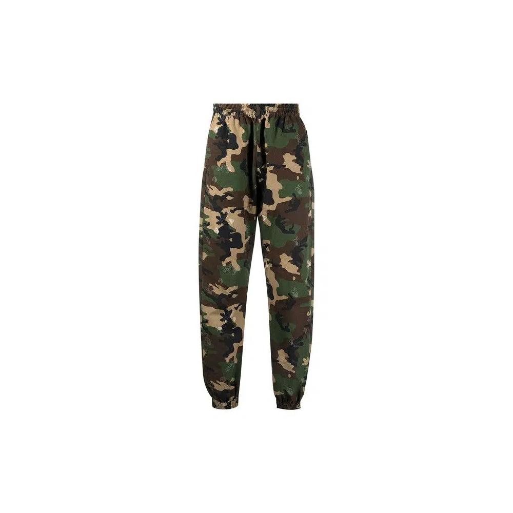 Брюки Off-White Logo Casual Pant 'Камуфляж' 1