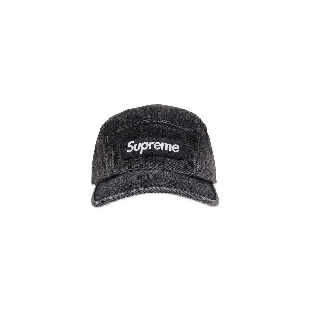 Кепки Supreme Denim Camp Cap 'Black' 1