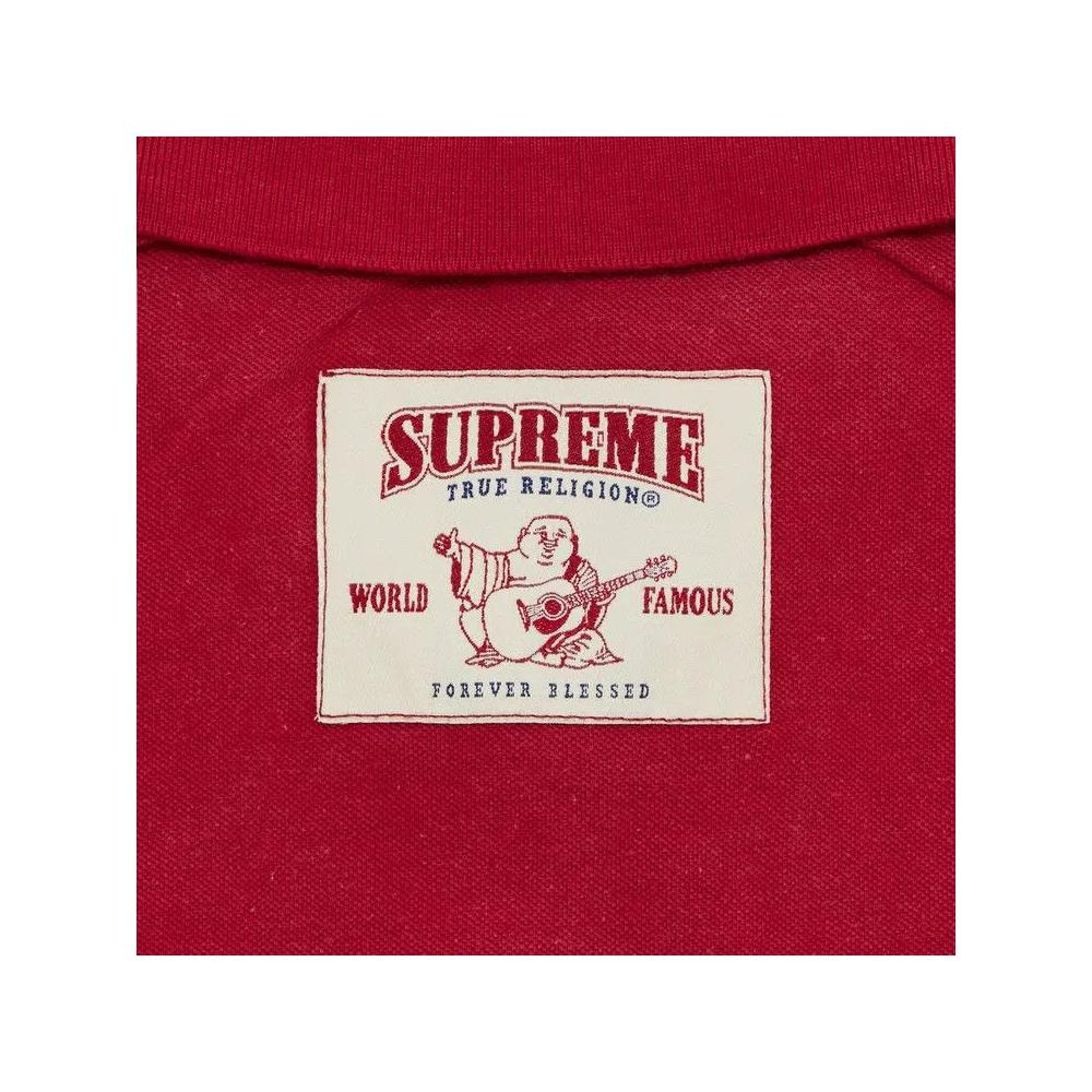 Поло Supreme x True Religion Appliqué 'Red' 3