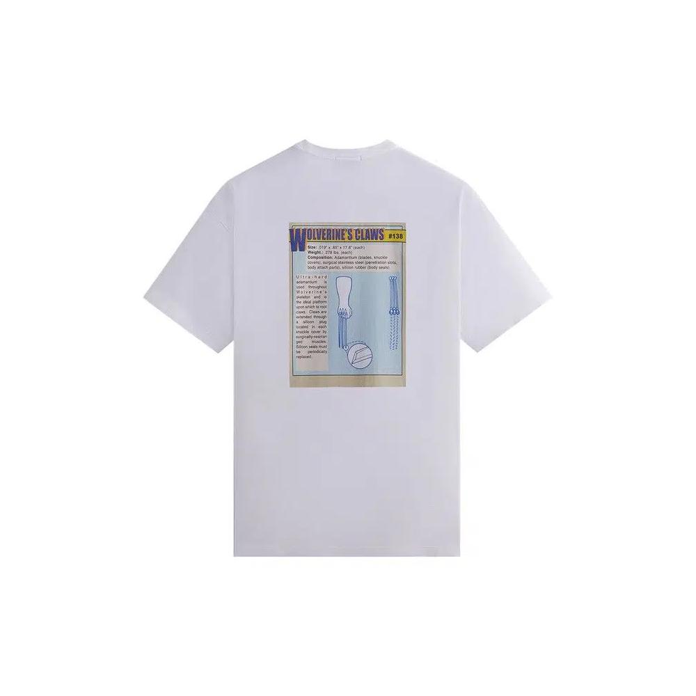 Футболки Kith For X-Men Wolverine Card Vintage Tee 'White' 2