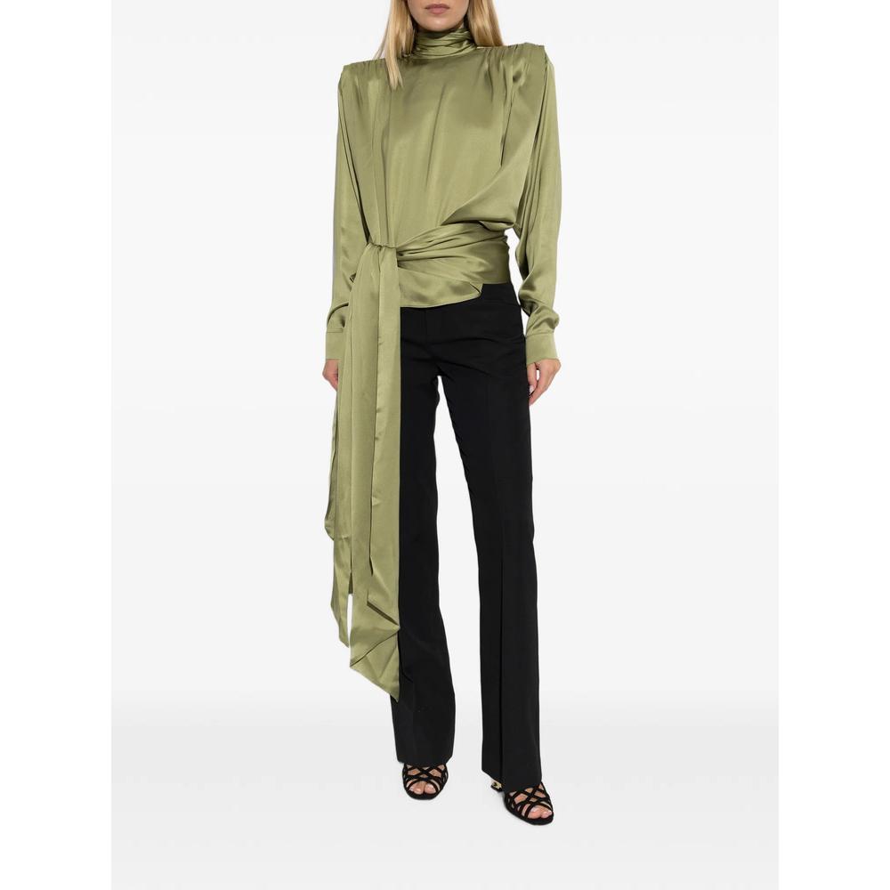 tie-embellishment blouse 2