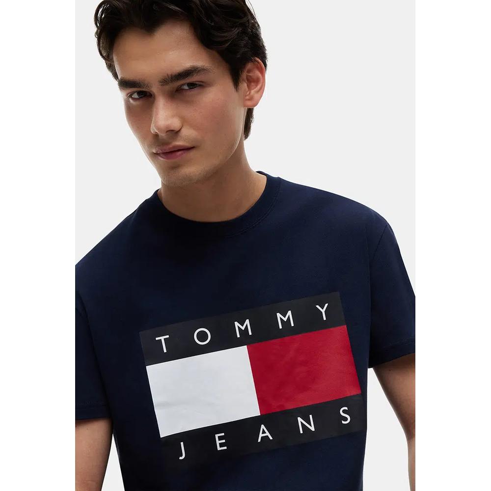 Футболка с нашивкой-флагом и круглым вырезом - Tommy Jeans 3