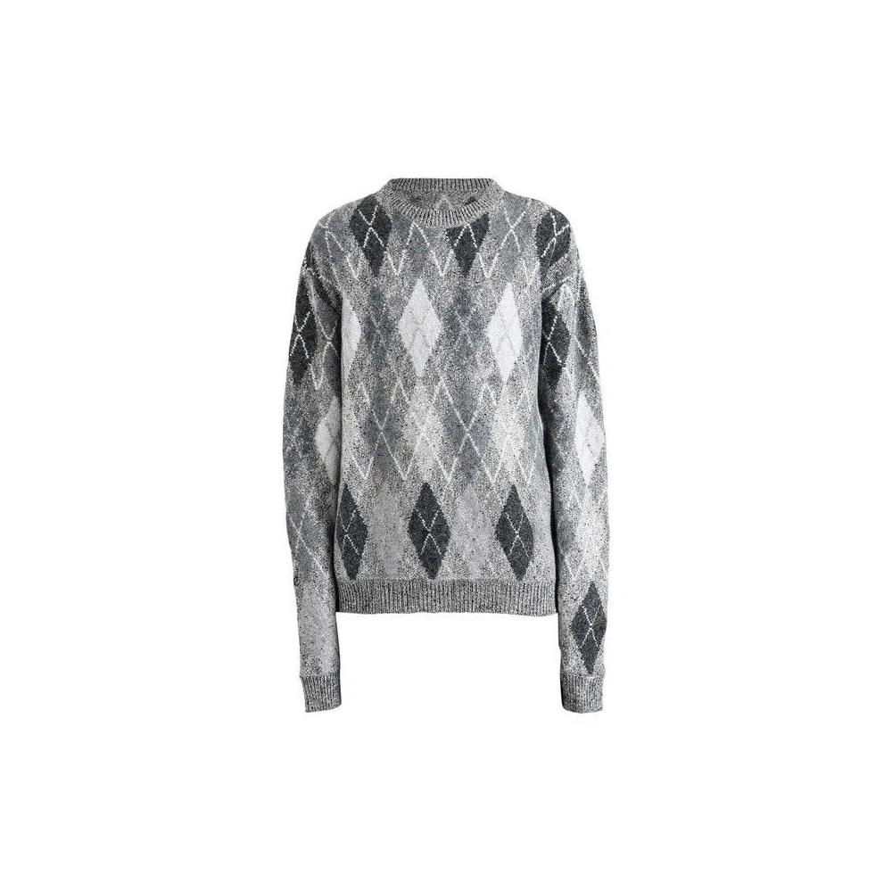 Свитера ERL Argyle Sweater 'Grey' 1
