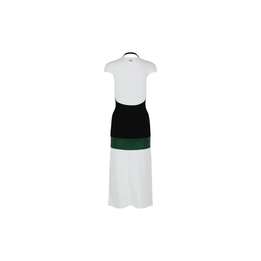 Платье миди Ferragamo Layered Midi Dress 'White' 2