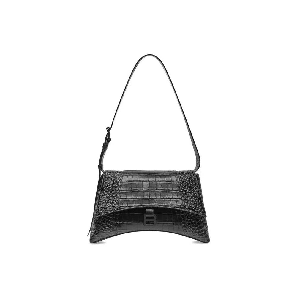 Сумки через плечо Balenciaga Medium Downtown Shoulder Bag 'Black' 1