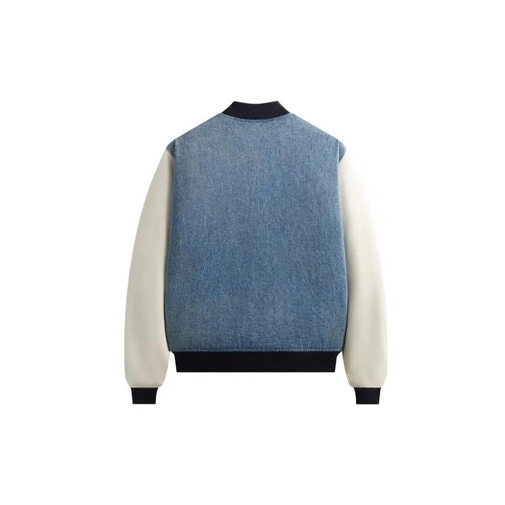 Куртки-бомберы Kith For The New York Knicks Denim Marvin Bomber 'Medium Indigo' 2