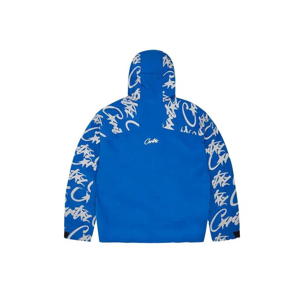 Верхняя одежда Corteiz Elitework Waterproof Shell Jacket «Royal Blue» 2