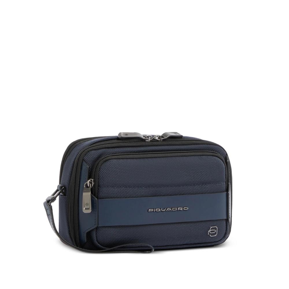 logo-plaque zip-around clutch bag 3