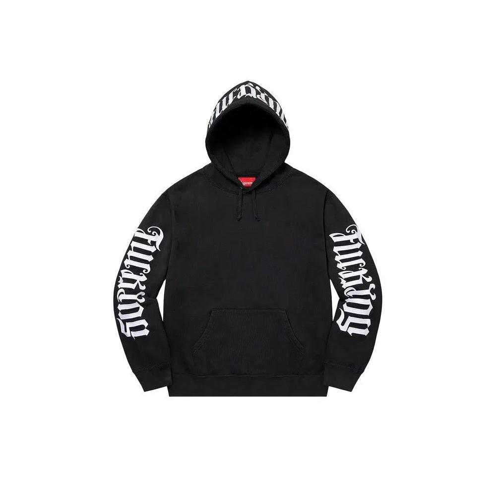 Худи Supreme Ambigram Hooded Sweatshirt 'Black' 1