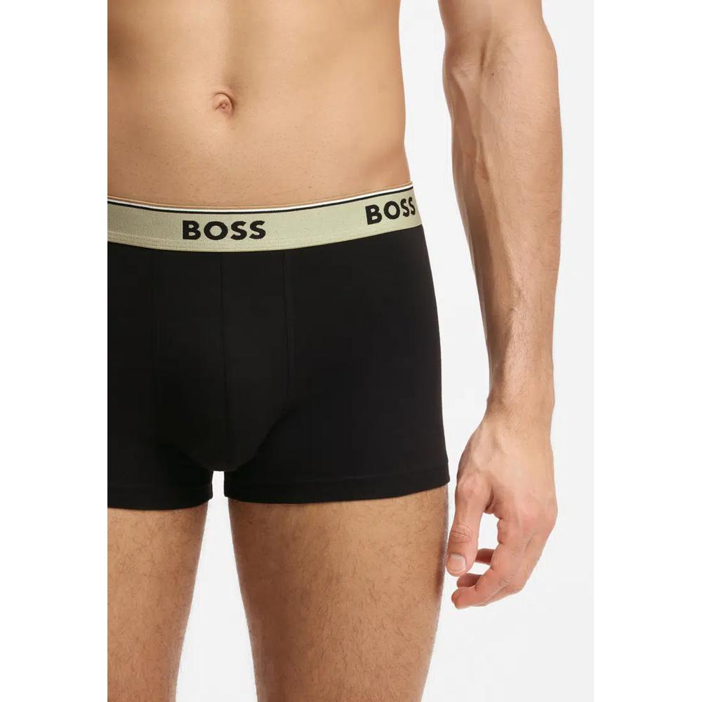 3 штуки трусы с логотипом на поясе - BOSS Bodywear 4
