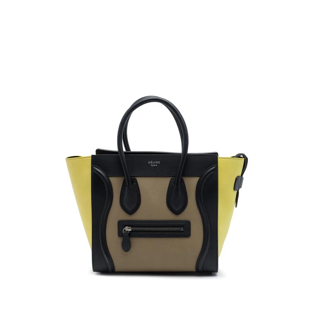 Сумка-тоут Micro Tricolor Leather Luggage (2018 год) 1
