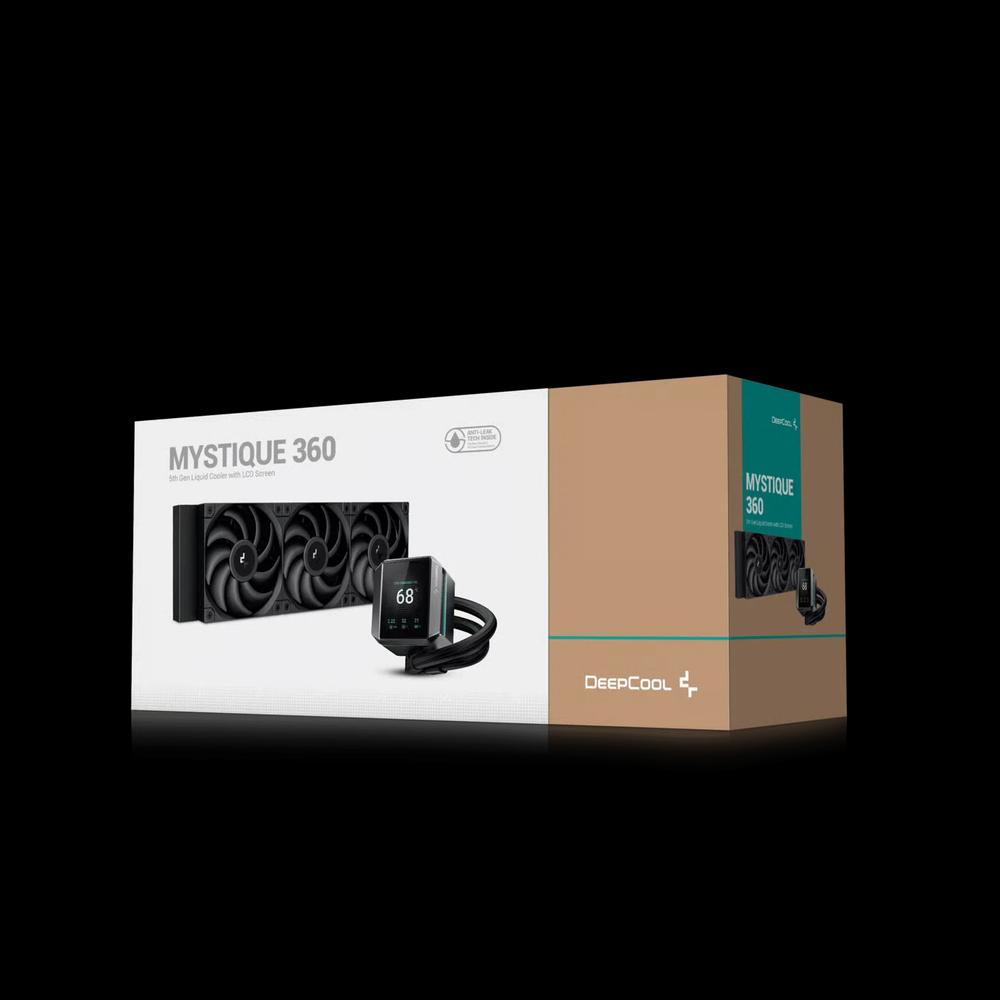 DEEPCOOL MYSTIQUE 360 360mm водяное охлаждение — Black чёрный 6