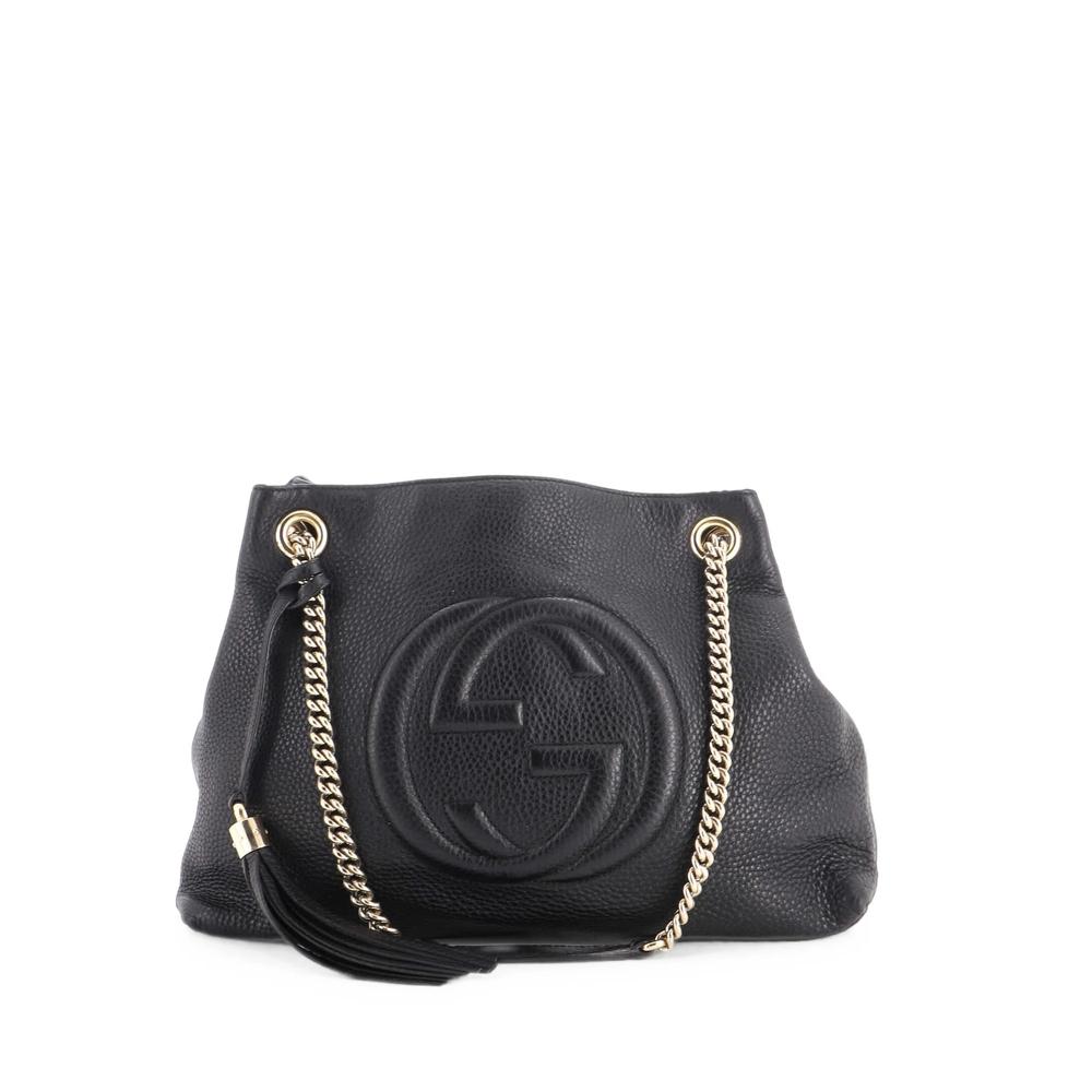 Soho Chain Strap Leather Medium shoulder bag 1