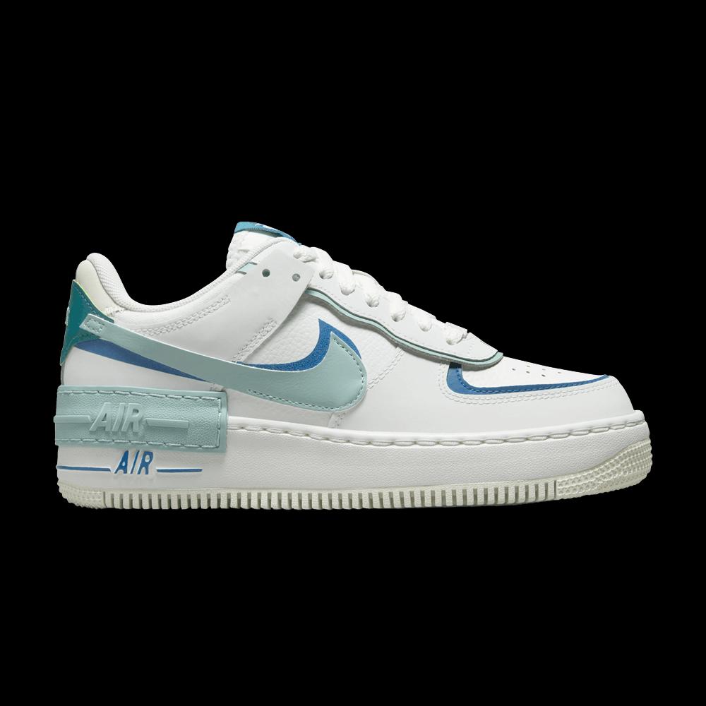 Кроссовки Nike Wmns Air Force 1 Shadow 'White Industrial Blue Teal' 1