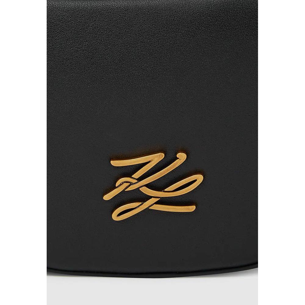 Маленькая полумесяцем плечевая сумка K/Autograph 3