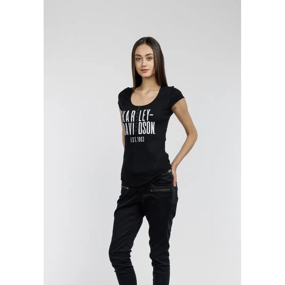 Harley-Davidson Cali Henley вязаный топ 3