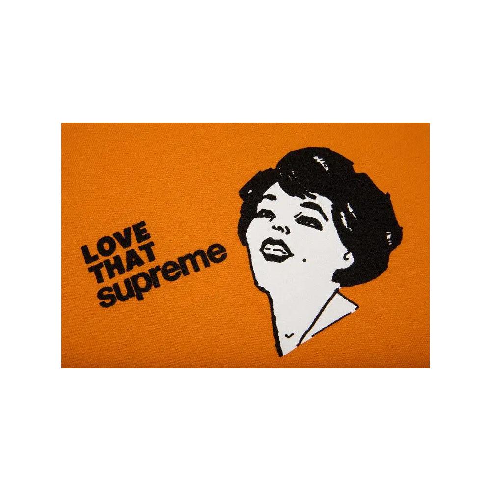 Футболки Supreme Love That Tee «Оранжевый» 2