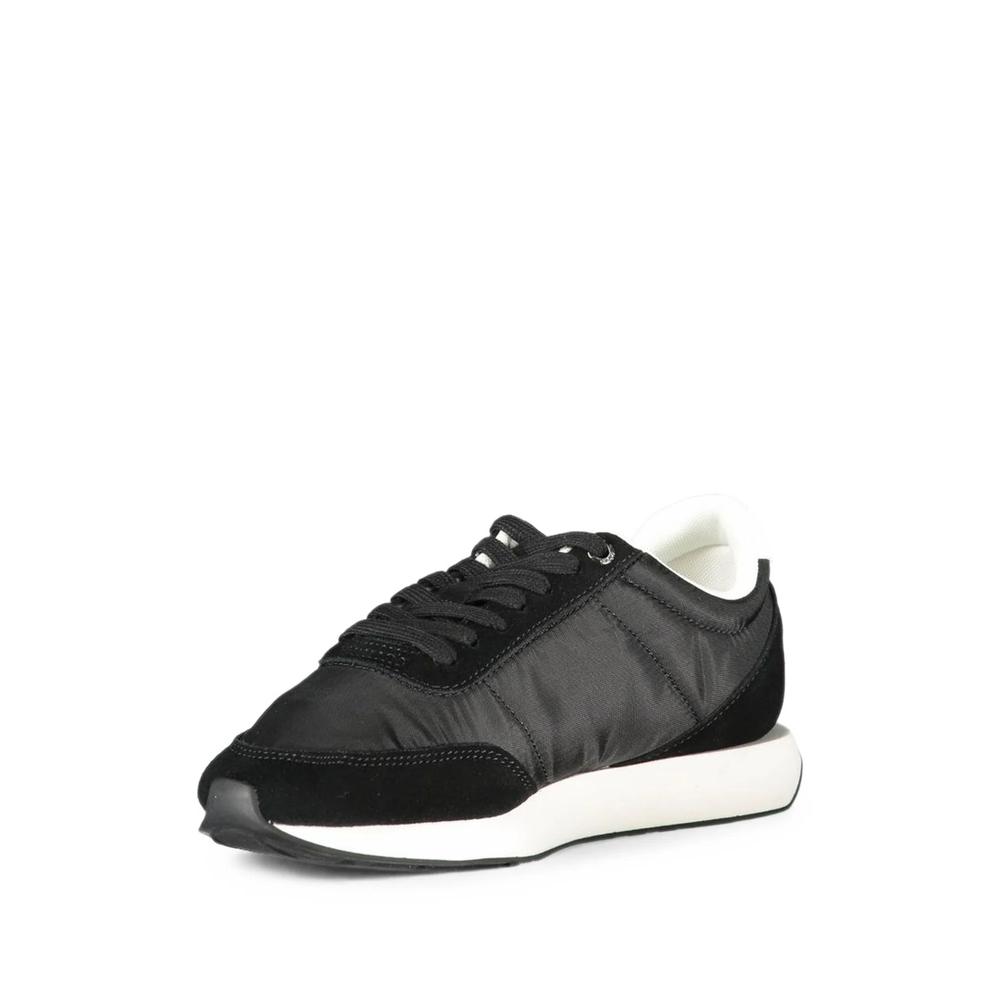 suede-panelled sneakers 3