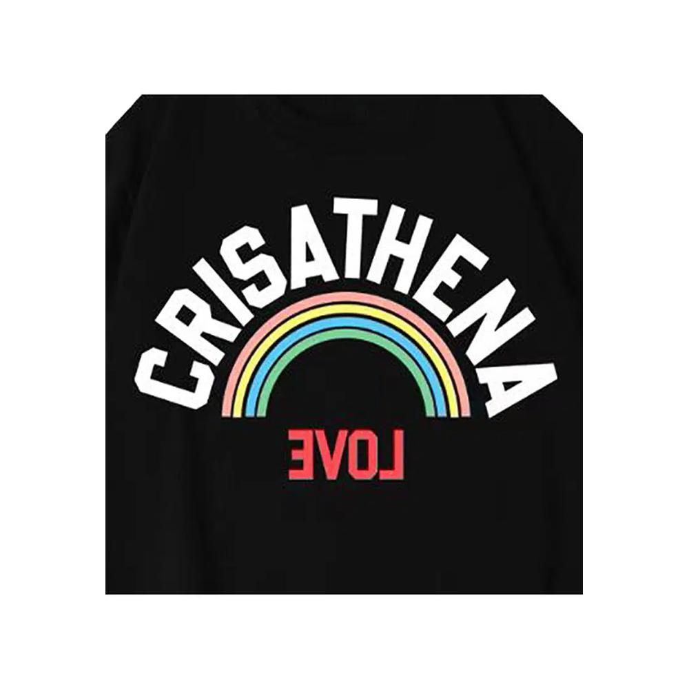 Футболка Crisathena Rainbow в черном цвете 3