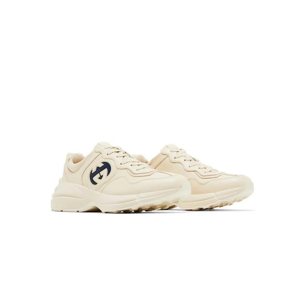 Кроссовки Gucci Rhyton 'Interlocking G - Ivory Blue' 8
