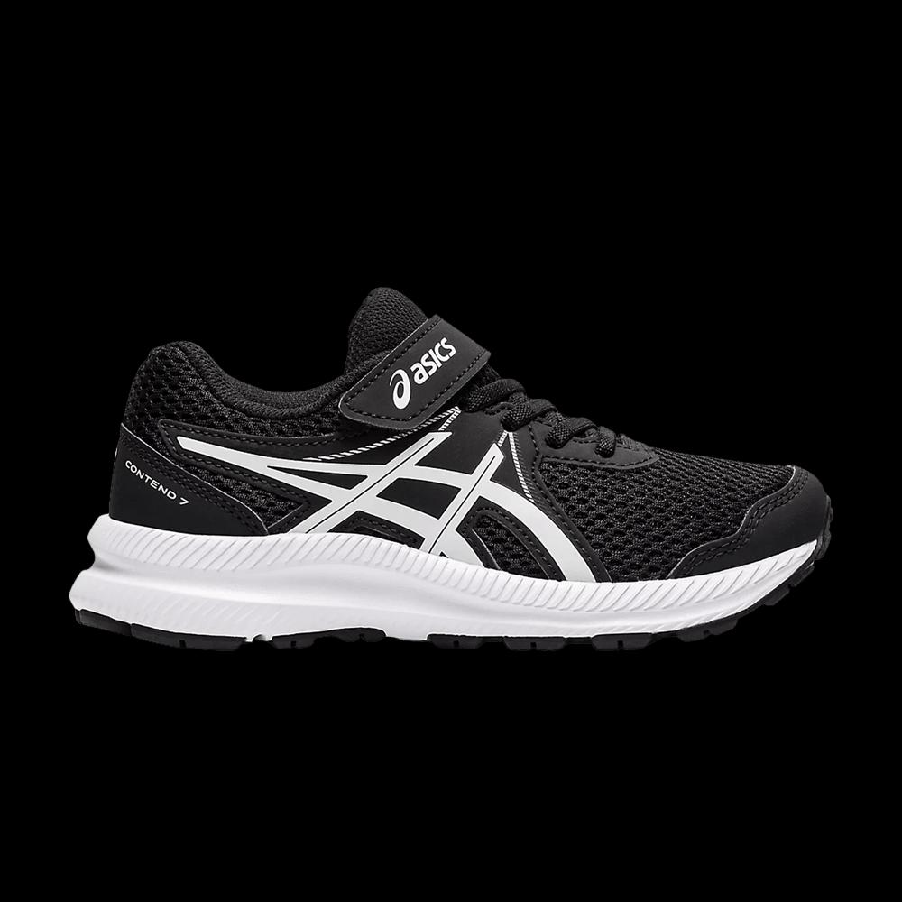 Кроссовки Asics Contend 7 PS «Black White» 1