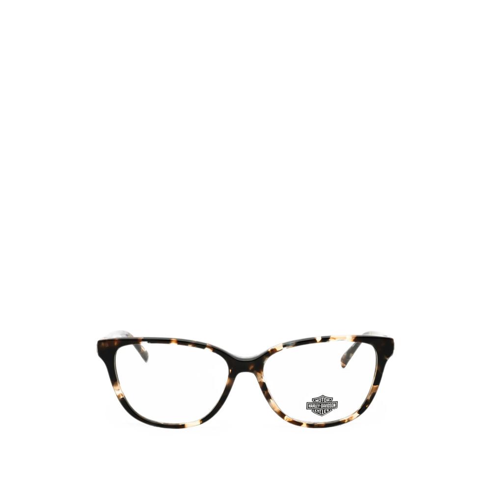 tortoiseshell-effect cat-eye glasses 1