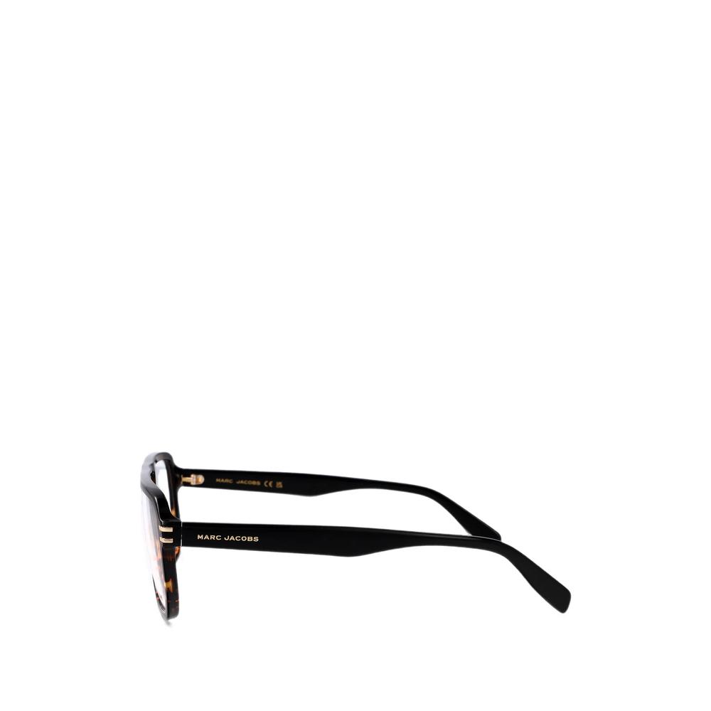 tortoiseshell-effect pilot-frame glasses 3