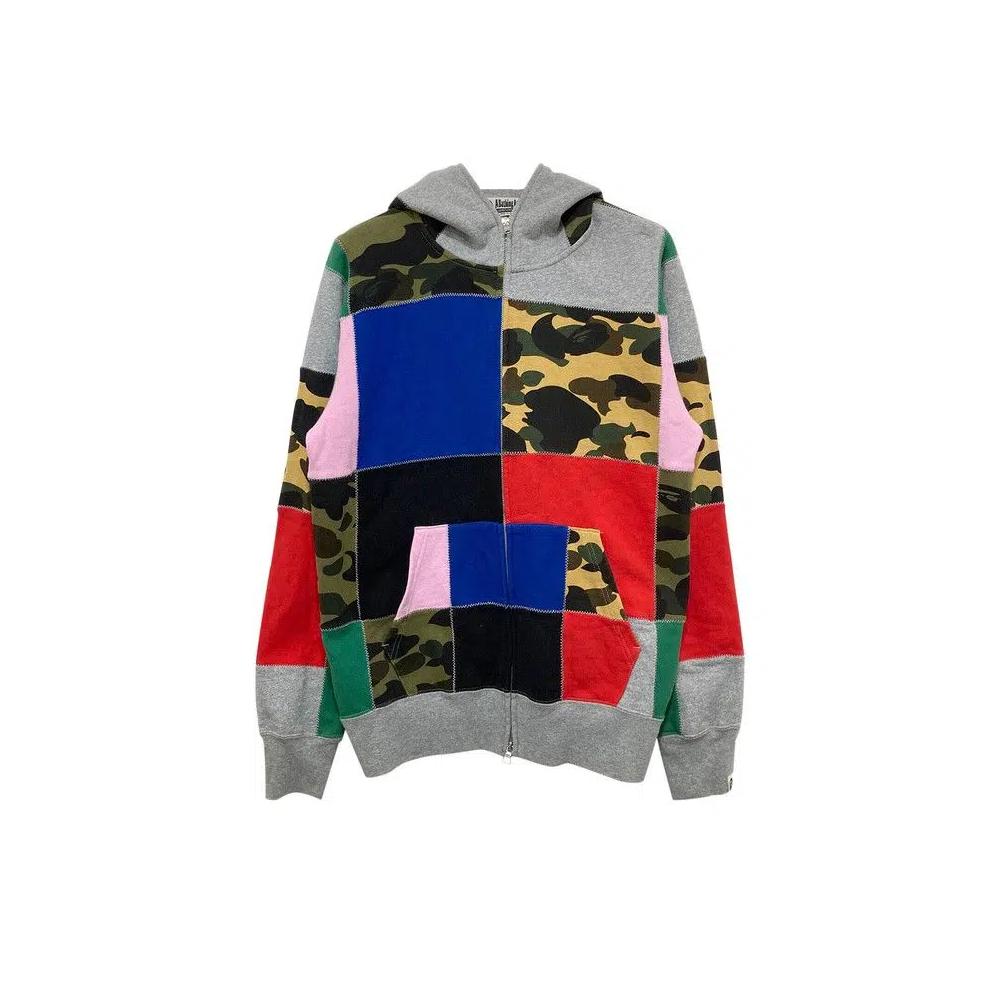 Худи BAPE Patchwork Hoodie 'Мультиколор' 2