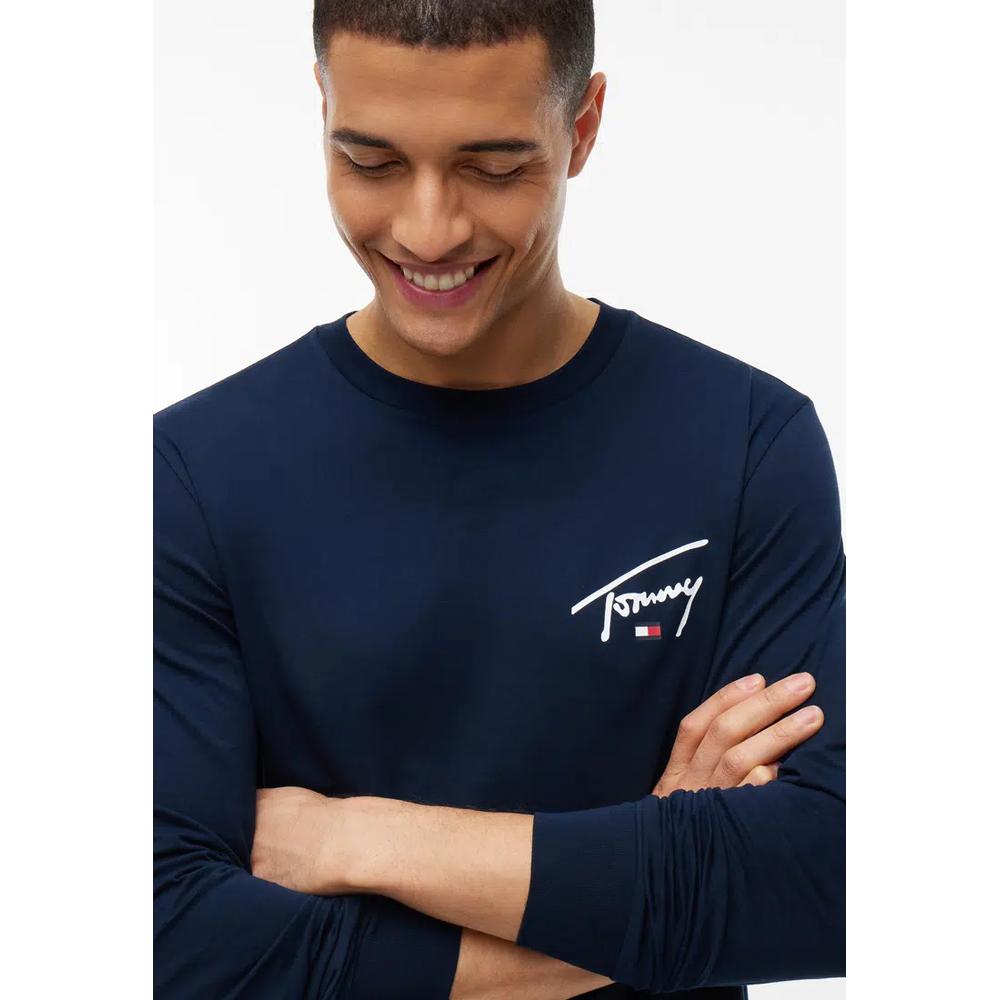 Топ с длинным рукавом Signature Logo Slim - Tommy Jeans 3