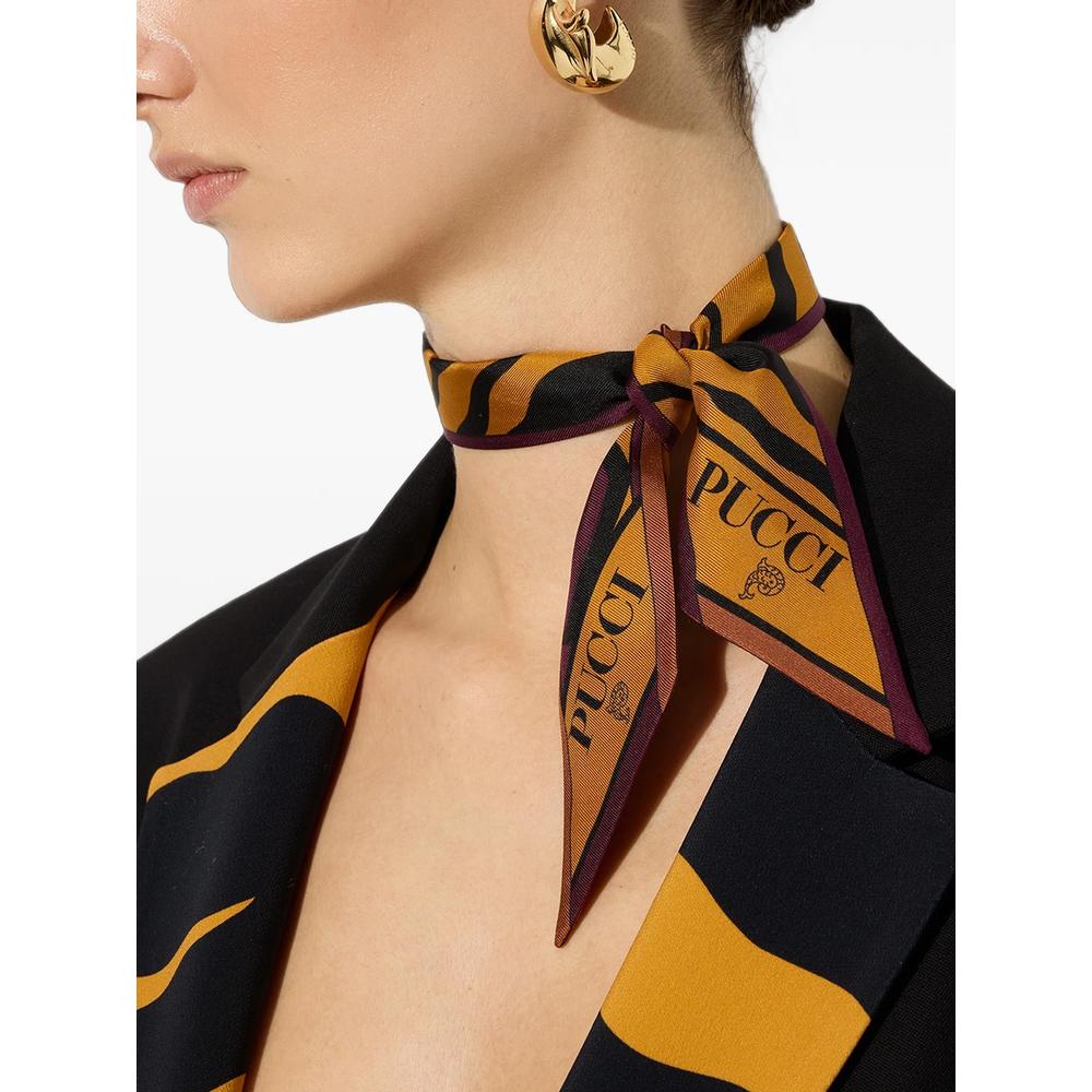Baiadera and Fiamme print silk bandeau 3