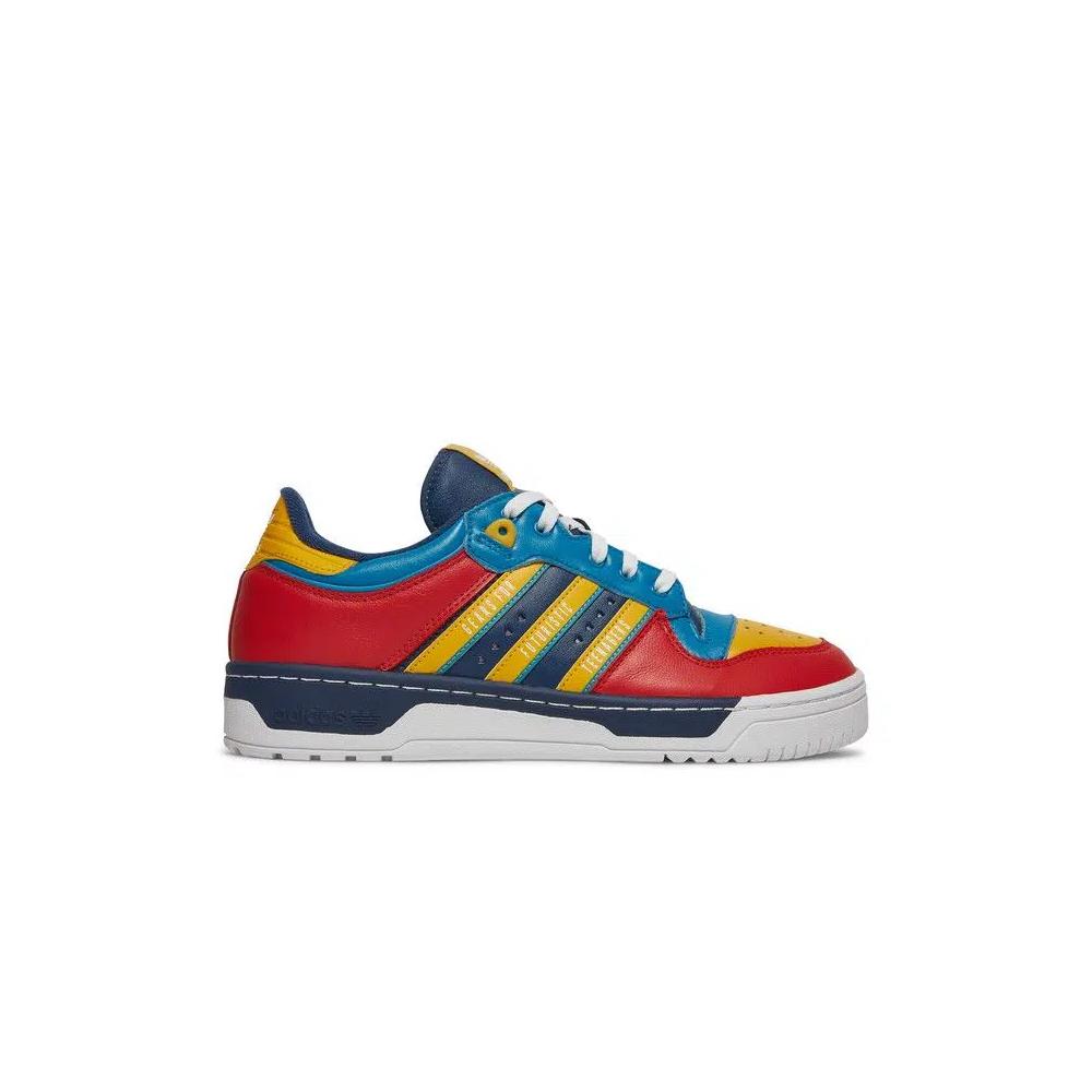 Кроссовки Human Made x adidas Rivalry Low 'Scarlet Aqua' 1