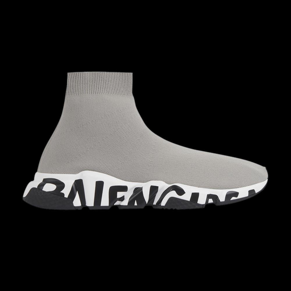 Кроссовки Balenciaga Speed Trainer 'Midsole Graffiti - Grey' 1