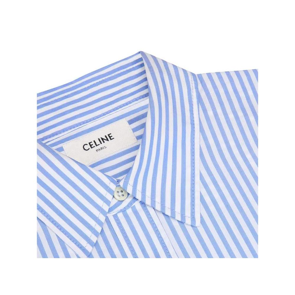 Рубашки и топы CELINE Scout Shirt 'Craie/Bleu Ciel' 3