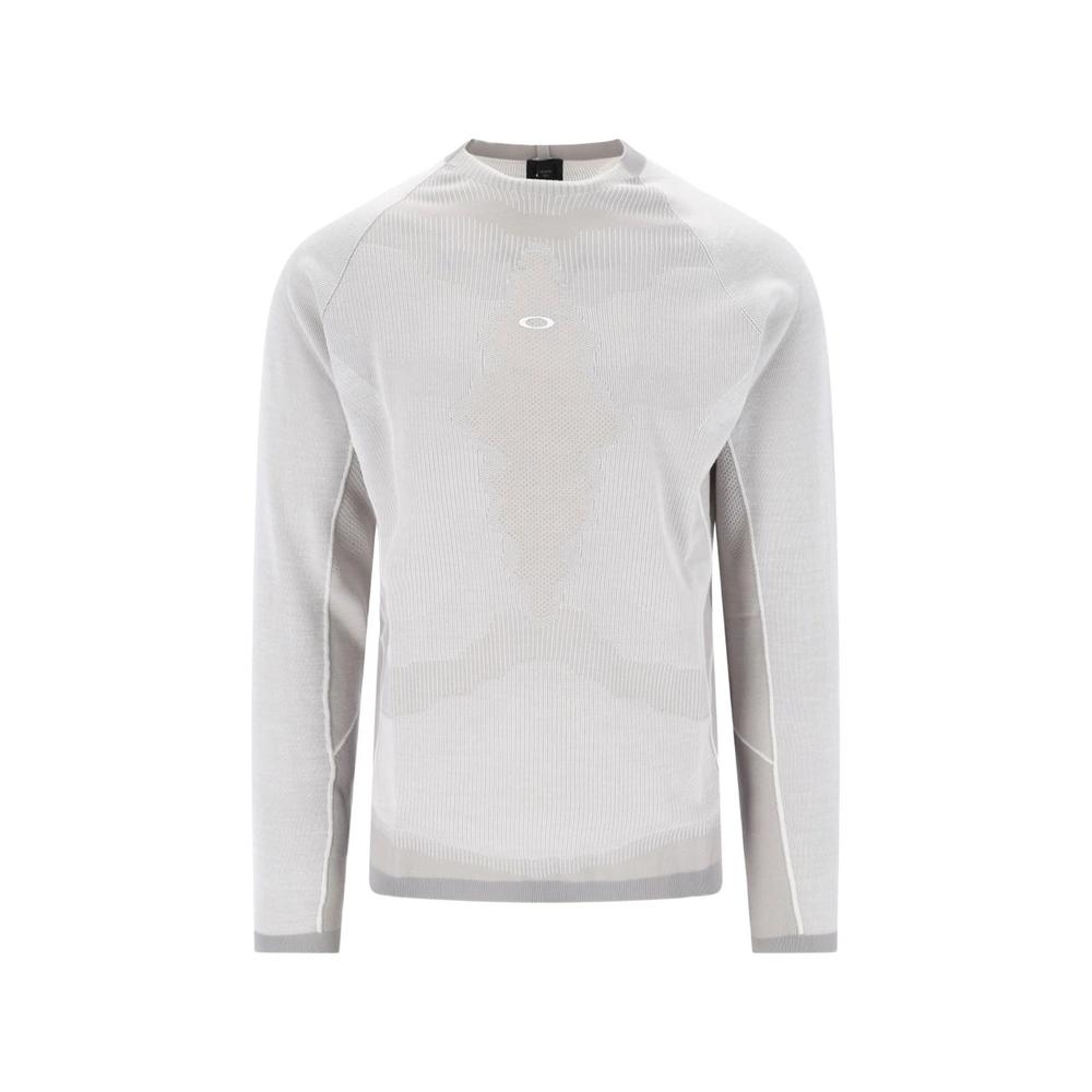 logo-detail patterned-jacquard sweater 1