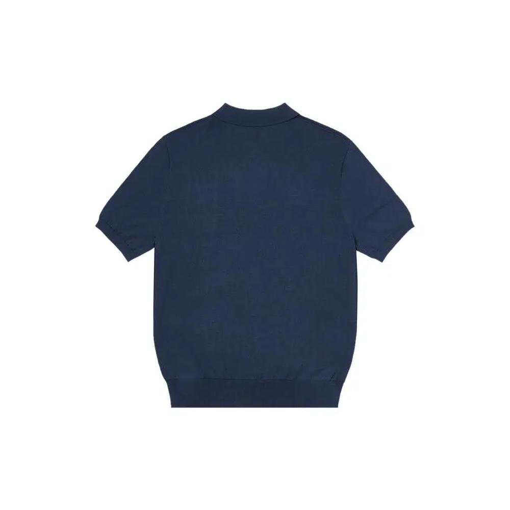 Поло Palace Intarsia Font Polo 'Темно-синий' 2