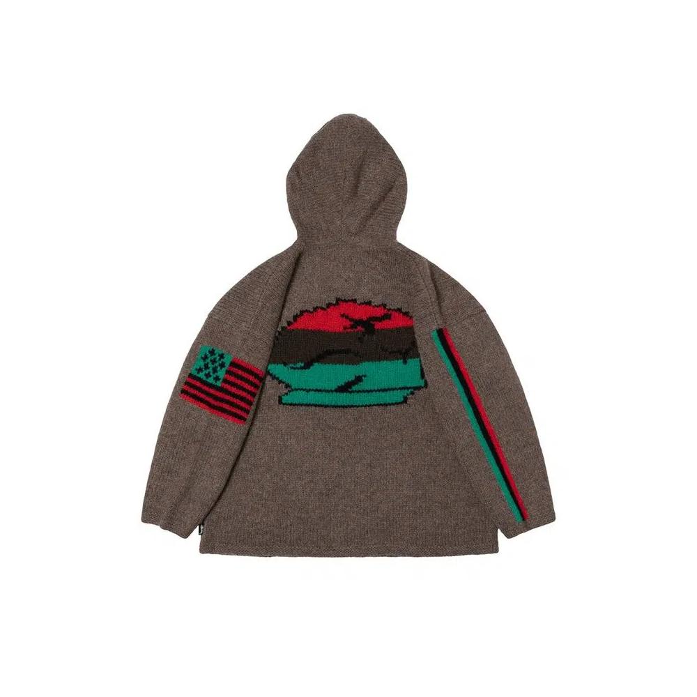 Свитера Stussy x Denim Tears Sweater 'Grey' 2