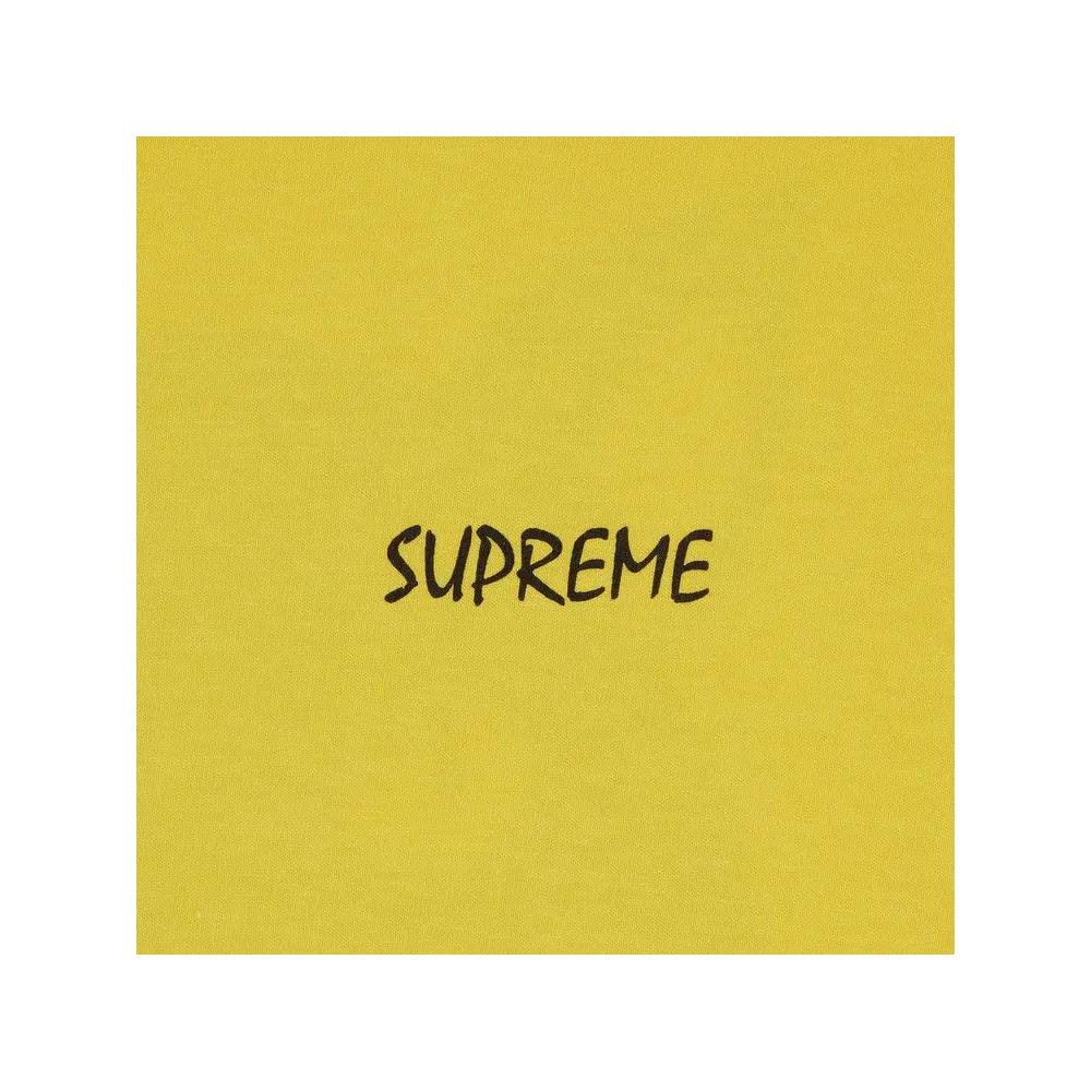Футболки Supreme Black Cat Tee 'Желтый' 3