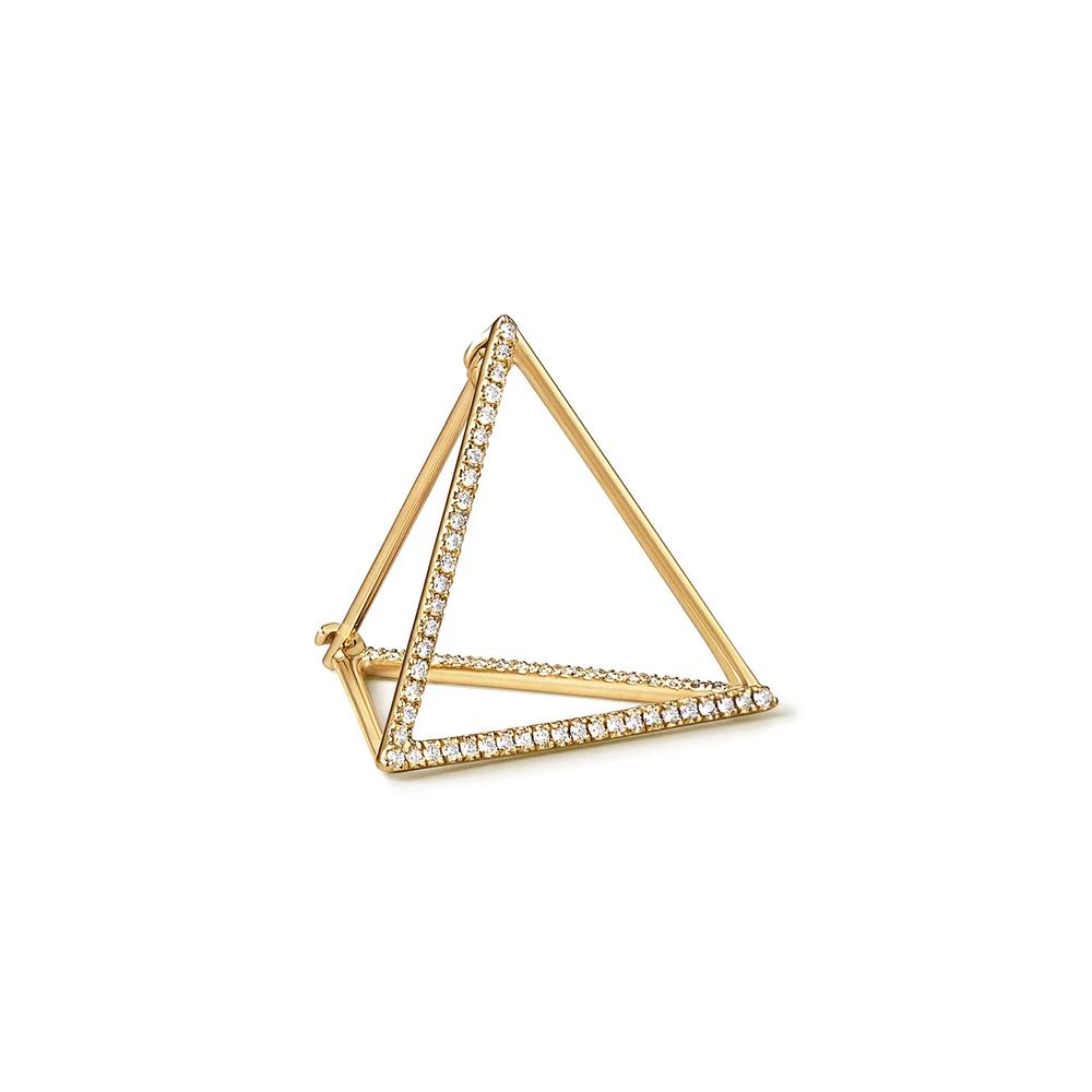 Diamond Triangle Earring 20 1