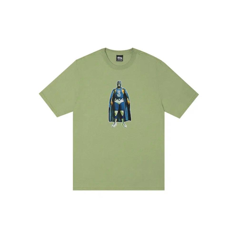 Футболки Stussy Lucha Tee 'Moss' 1