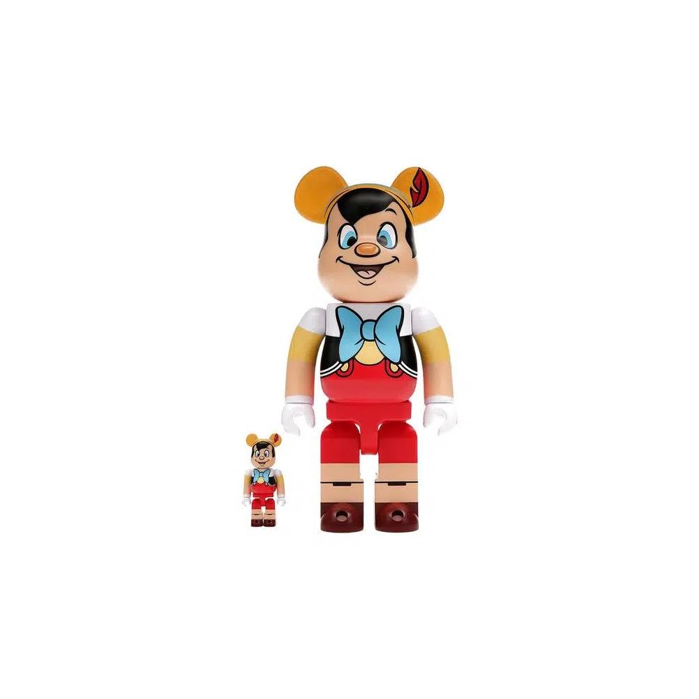 Фигурки BE@RBRICK x Disney Pinocchio 100% & 400% Set 'Multicolor' 1
