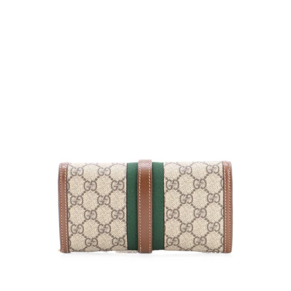 Сумка на плечо Jackie 1961 Continental Chain Wallet GG Coated Canvas 2