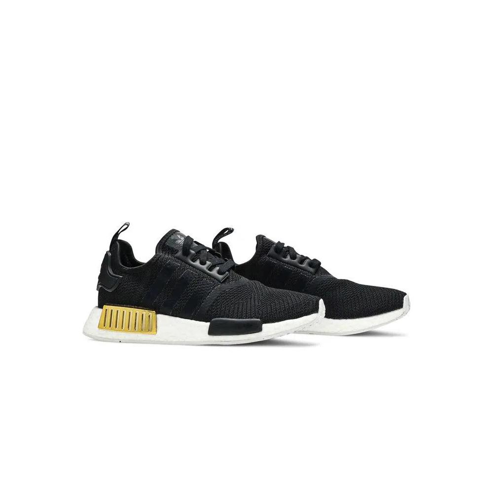 Кроссовки Adidas Wmns NMD_R1 'Black Gold Metallic' 8
