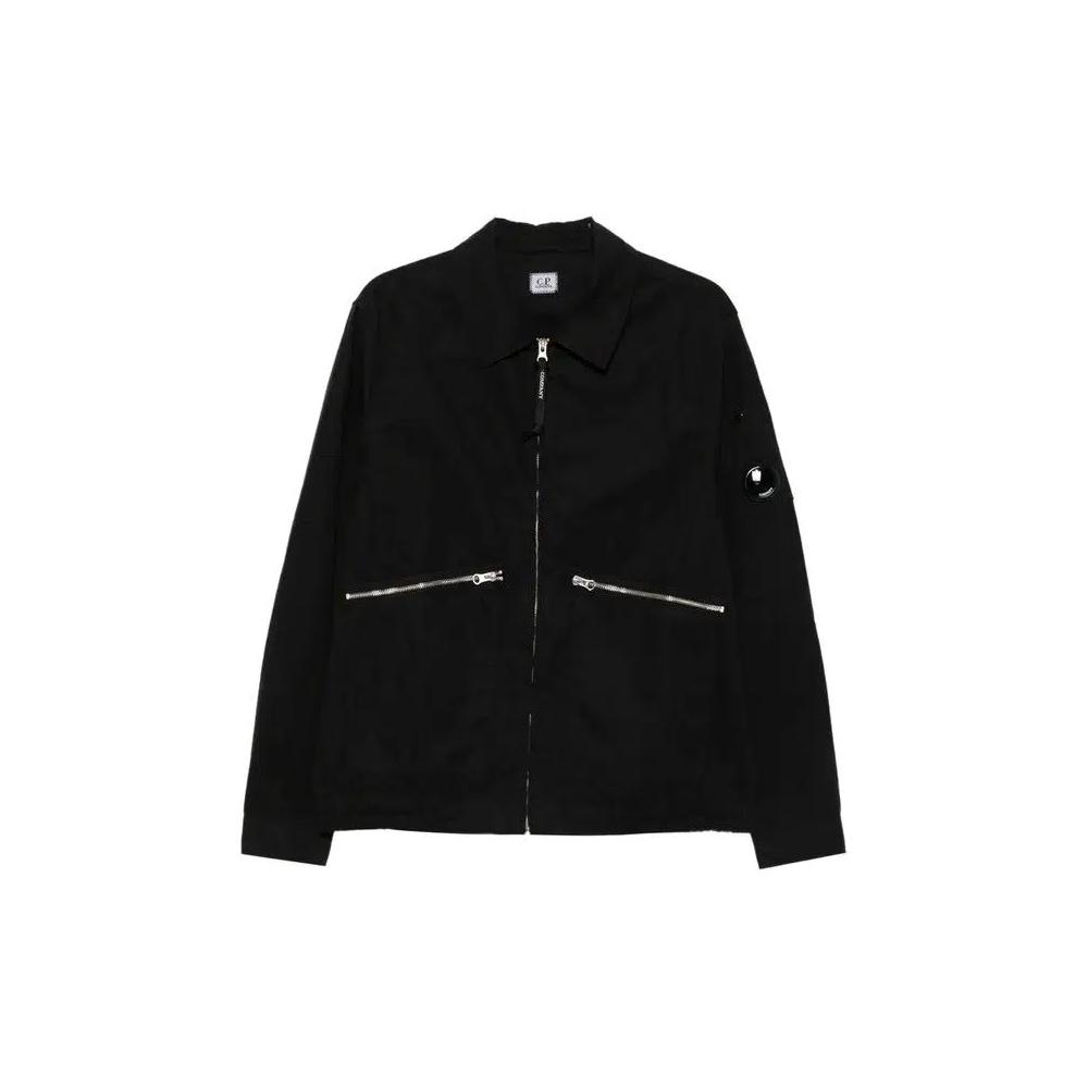 Овершерты C.P. Company Overshirt In Micro-Reps 'Black' 1