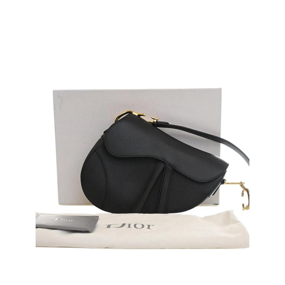 Сумка на плечо Saddle Bag из зернистой кожи (2018 год) 2