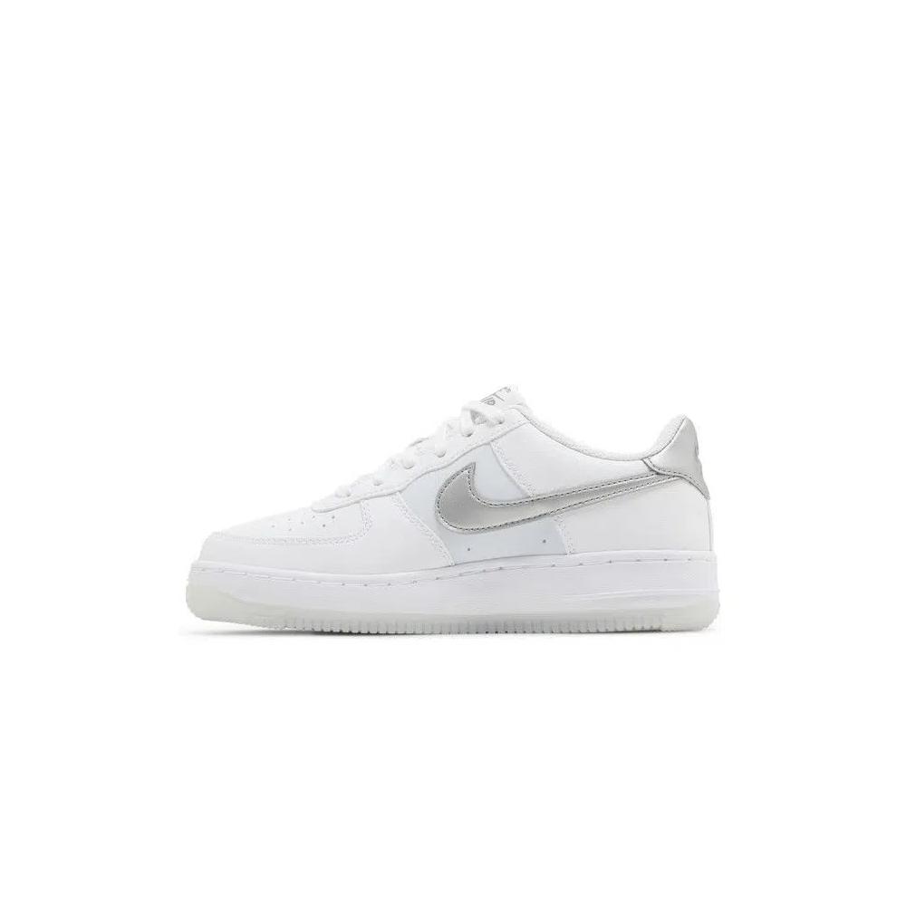 Кроссовки Nike Air Force 1 GS 'White Football Grey' 3