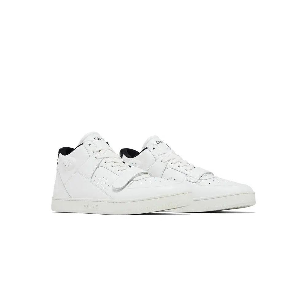 Кроссовки CELINE CT-02 Mid Sneaker 'Optic White Black' 8