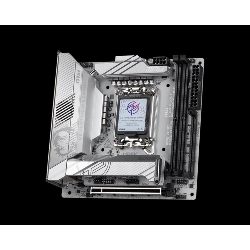 MSI MPG Z890I EDGE TI WIFI ITX белая материнская плата (DDR5) 3