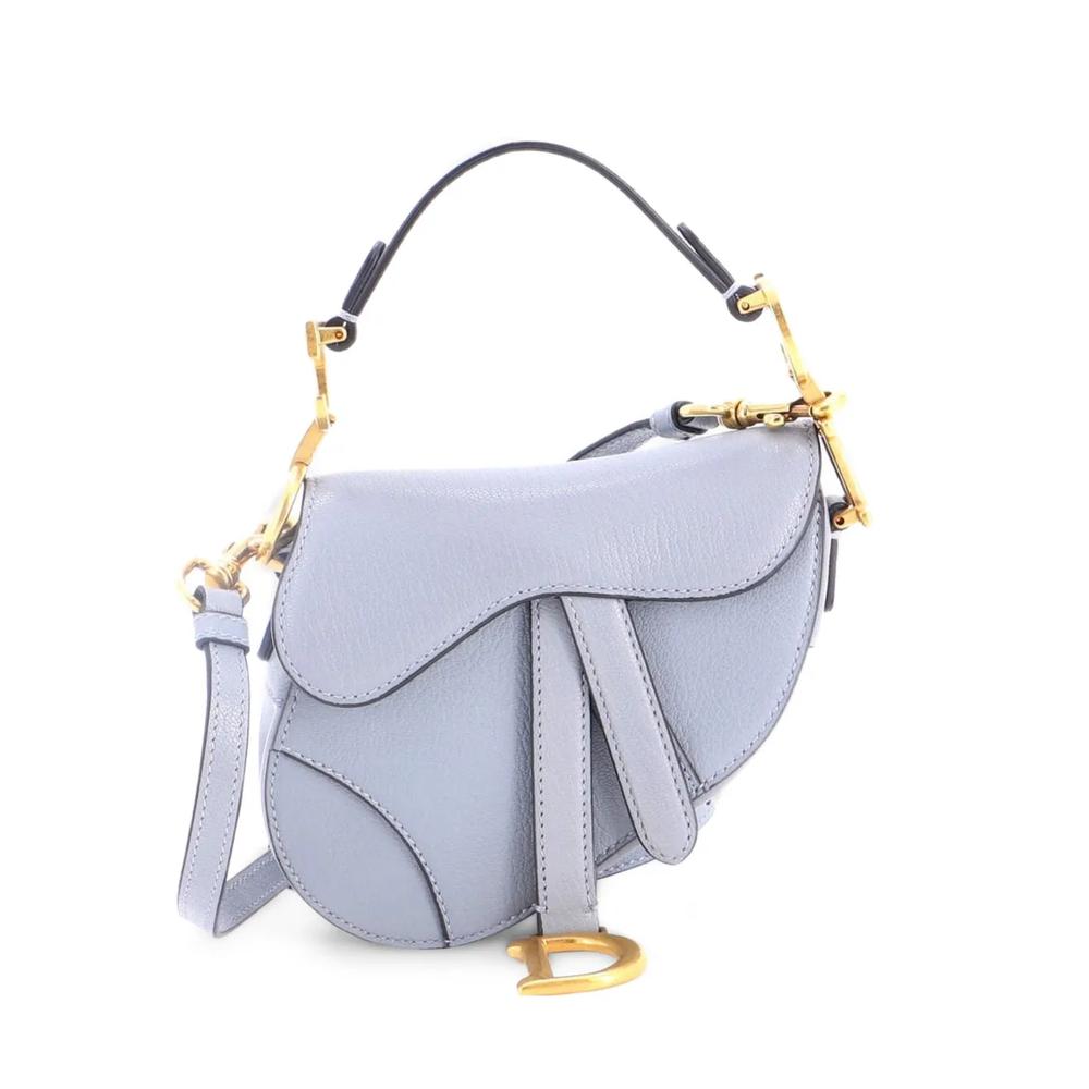 Сумка на плечо Saddle Handbag with Strap Leather Micro 1