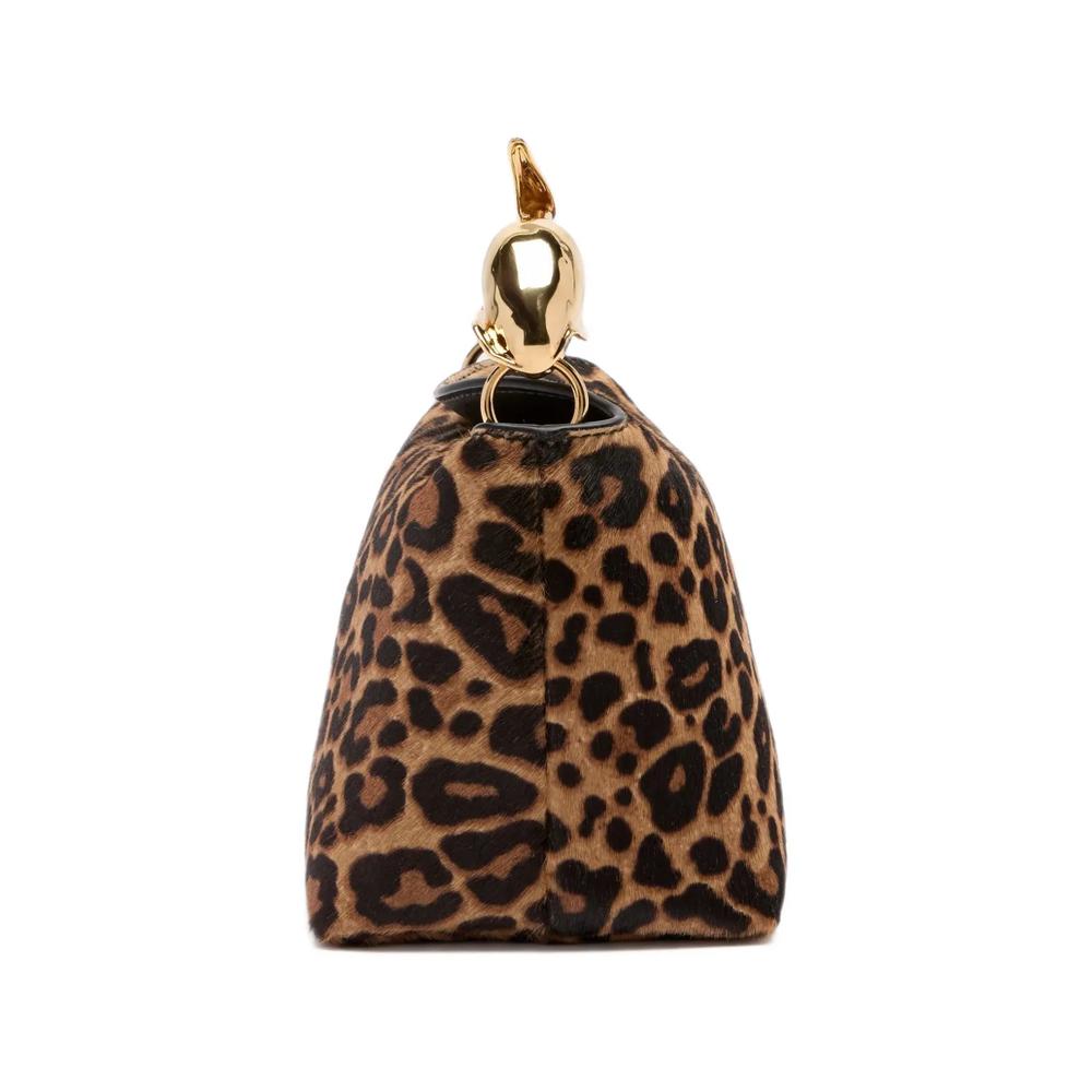 mini Bloom leopard-print tote bag 1