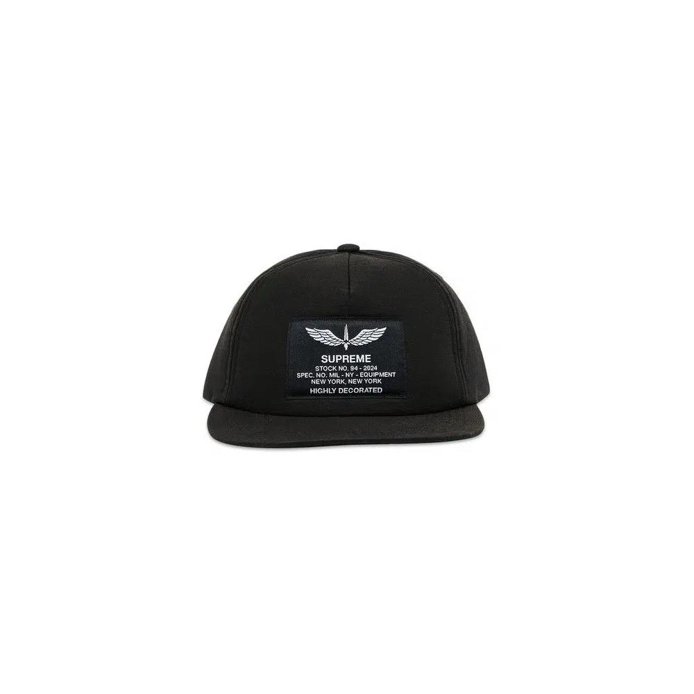 Кепки-снэпбэки Supreme Surplus 5-Panel 'Black' 1